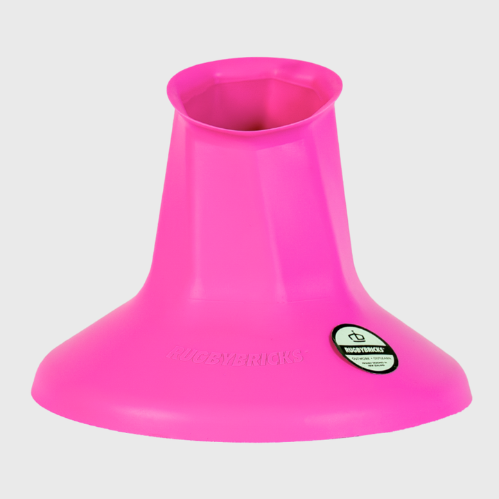 Rugby Bricks Vortex High Kicking Tee Hot Pink - Rugbystuff.com