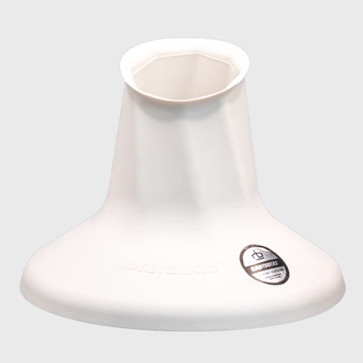 Rugby Bricks Vortex High Kicking Tee Snow White - Rugbystuff.com