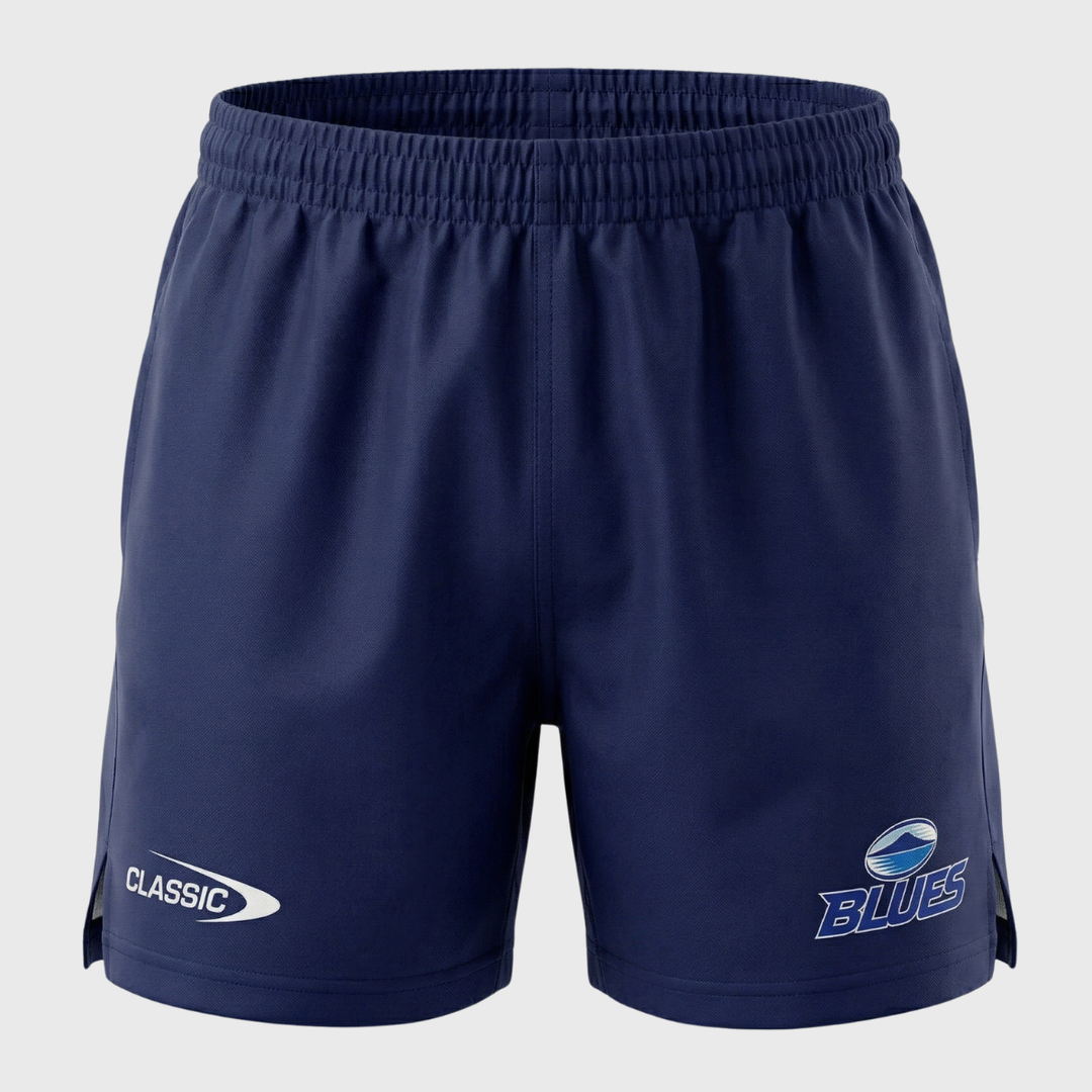 Classic Blues Super Rugby Performance Gym Shorts Navy 2024 - Rugbystuff.com