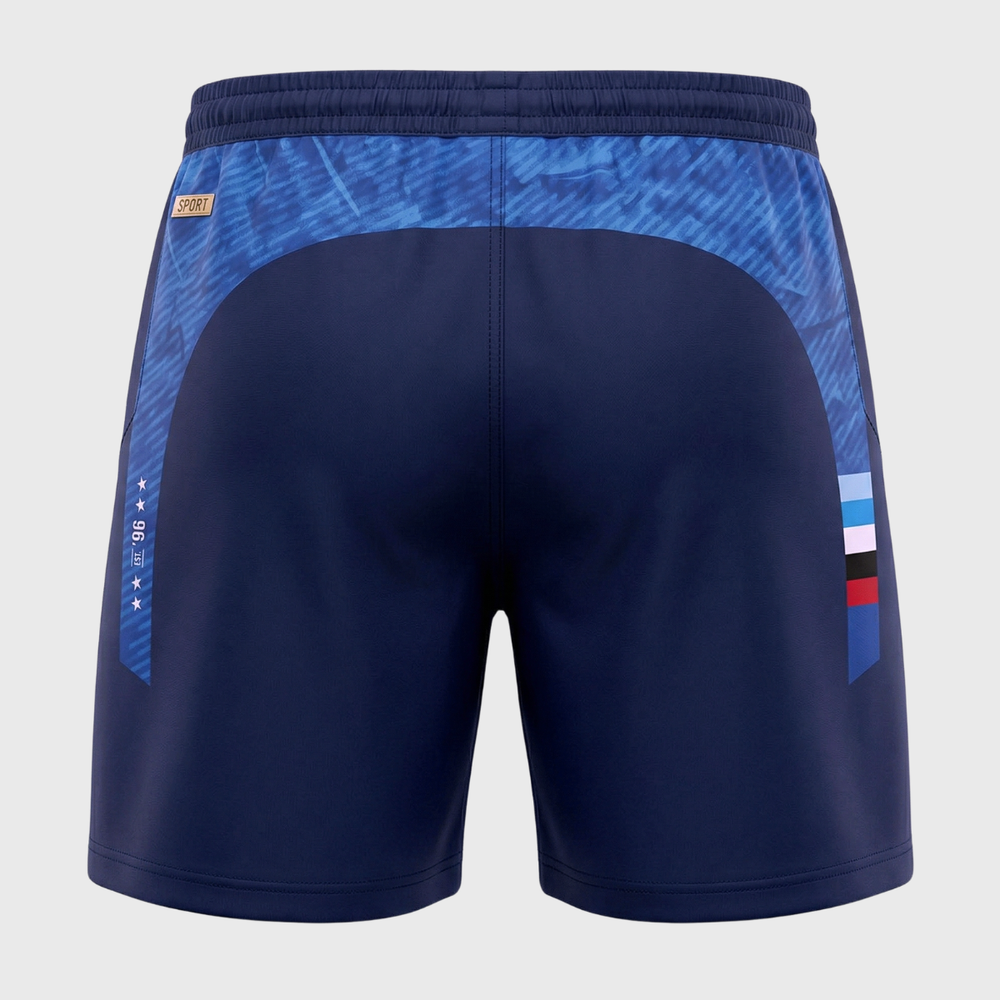 Classic Blues Super Rugby Performance Gym Shorts Navy 2024 - Rugbystuff.com