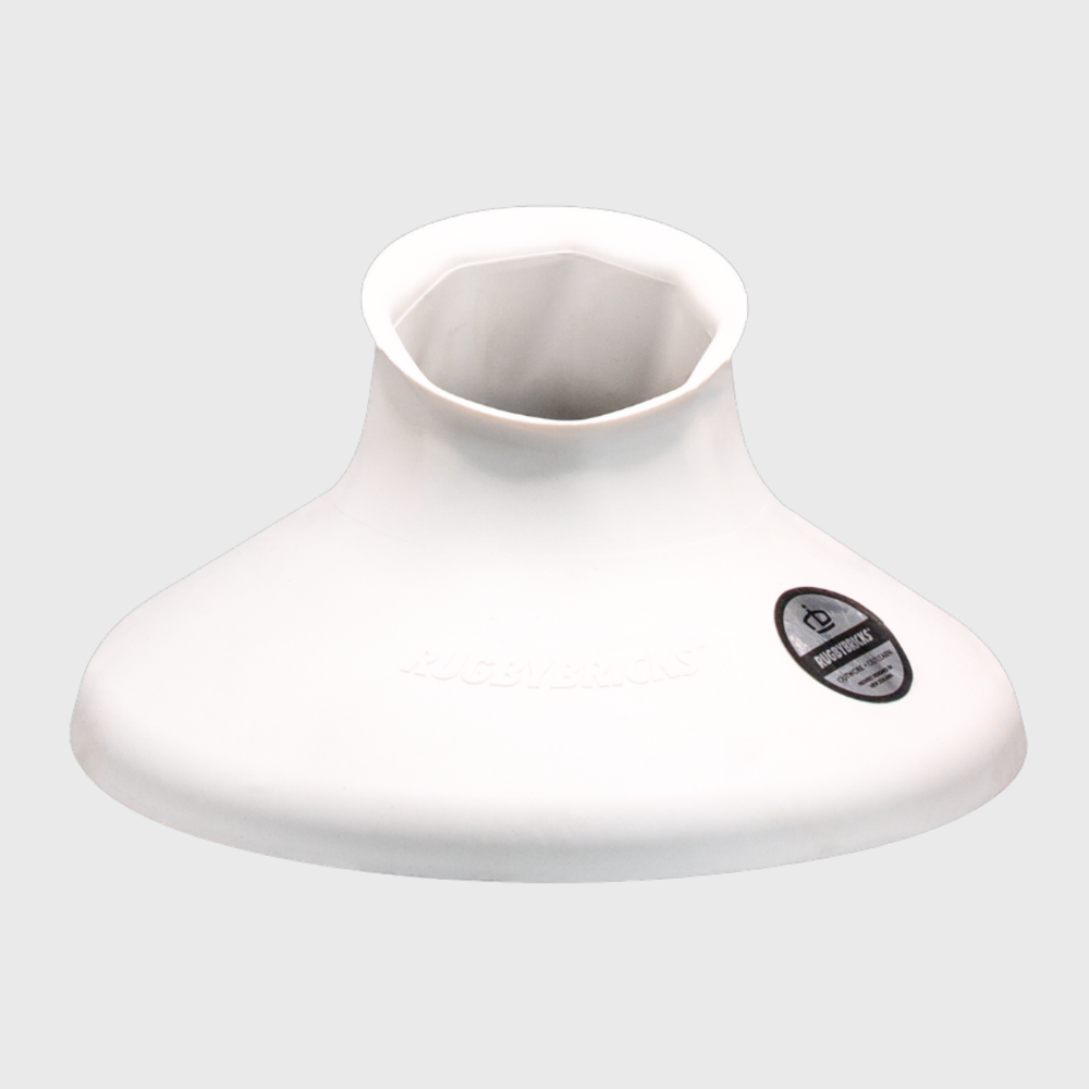 Rugby Bricks Vortex Low Kicking Tee Snow White - Rugbystuff.com