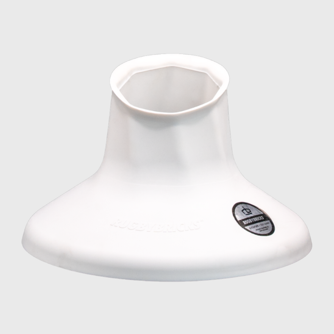 Rugby Bricks Vortex Mid Kicking Tee Snow White - Rugbystuff.com