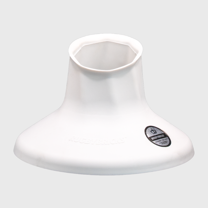 Rugby Bricks Vortex Mid Kicking Tee Snow White - Rugbystuff.com