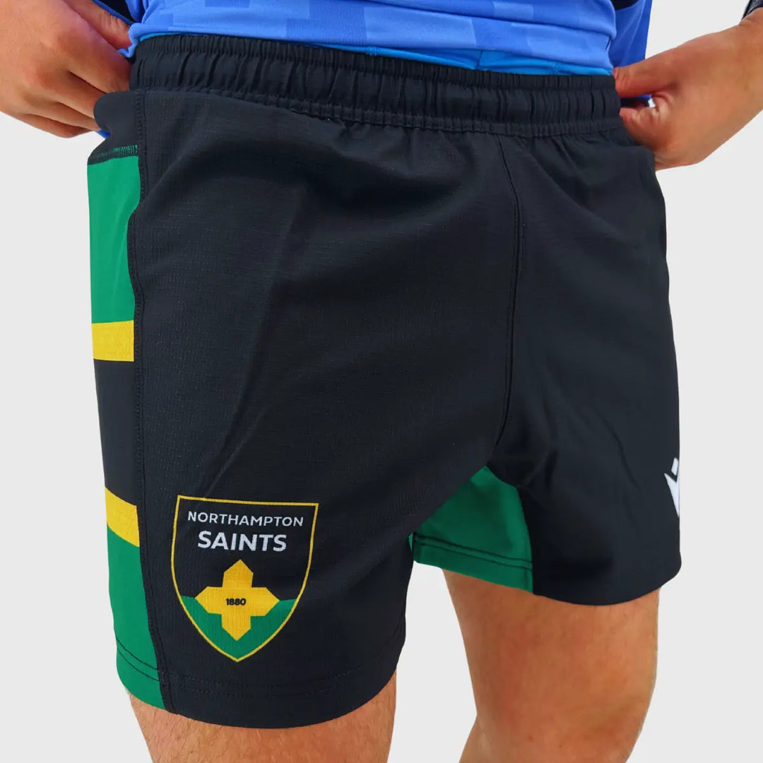 Macron Northampton Saints Home Rugby Shorts 2025/26 - Rugbystuff.com