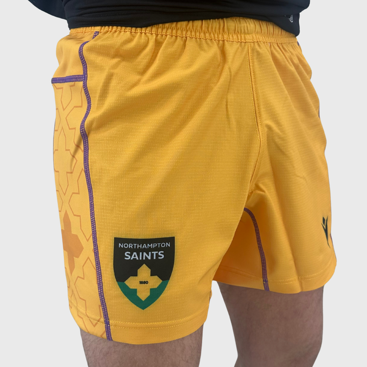 Macron Northampton Saints Away Rugby Shorts 2025/26