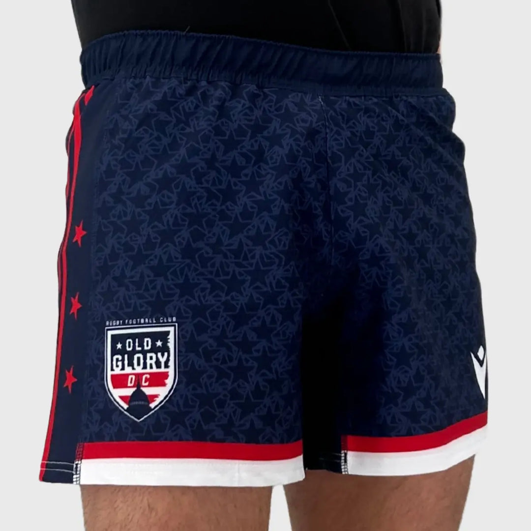 Macron Old Glory DC MLR Home Rugby Shorts 2025 - Rugbystuff.com