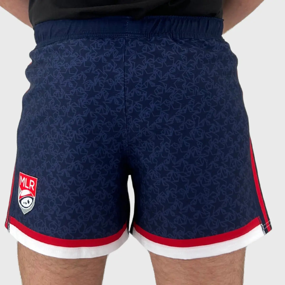 Macron Old Glory DC MLR Home Rugby Shorts 2025 - Rugbystuff.com