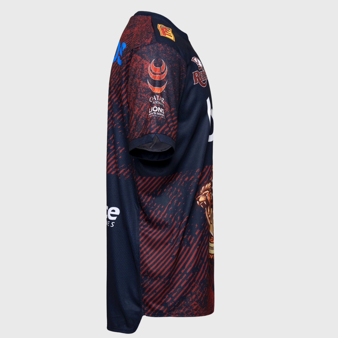 Canterbury Queensland Reds Men's British & Irish Lions Warm Up Tee - Rugbystuff.com