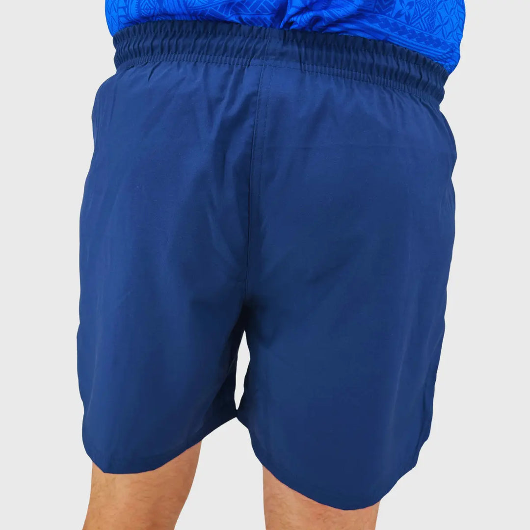Dynasty Lakapi Samoa Men's Gym Short Navy - Rugbystuff.com