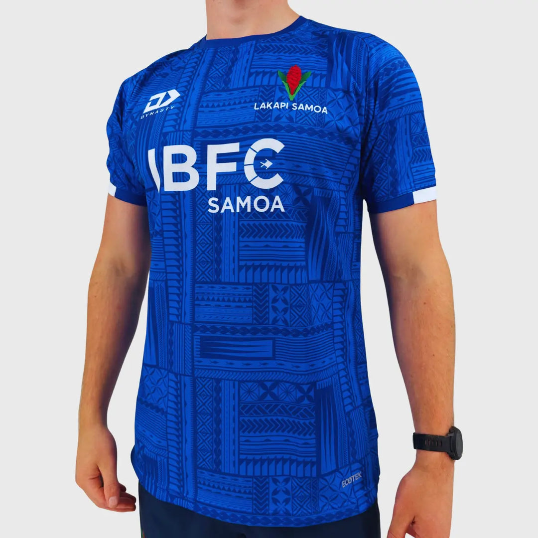 Dynasty Lakapi Samoa Men's Training Tee - Rugbystuff.com