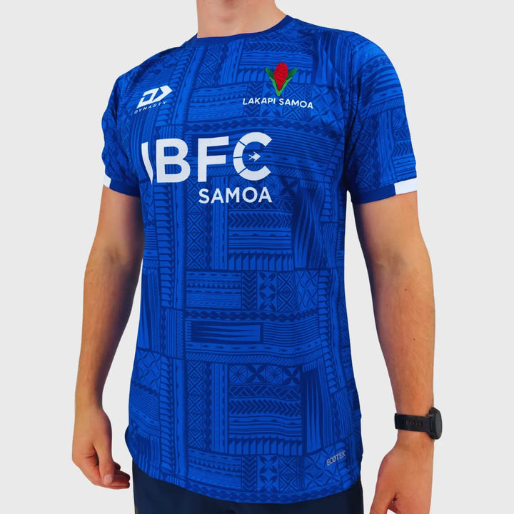 Dynasty Lakapi Samoa Men's Training Tee - Rugbystuff.com