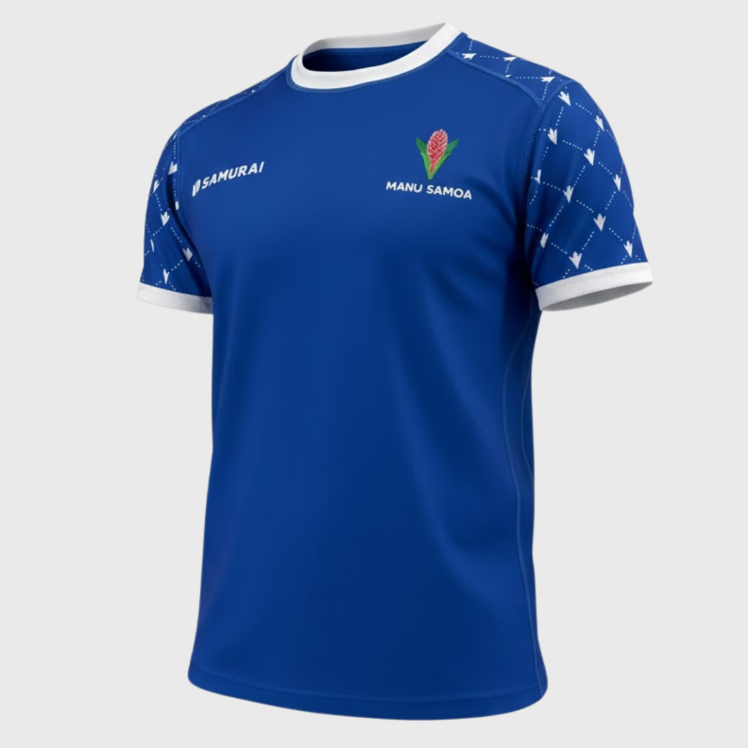 Samurai Samoa Men's Home Premium Replica Rugby Shirt 2024/25 - Rugbystuff.com