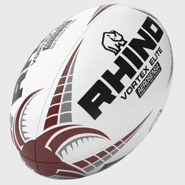Rhino Vortex Elite Match Rugby Ball - Rugbystuff.com