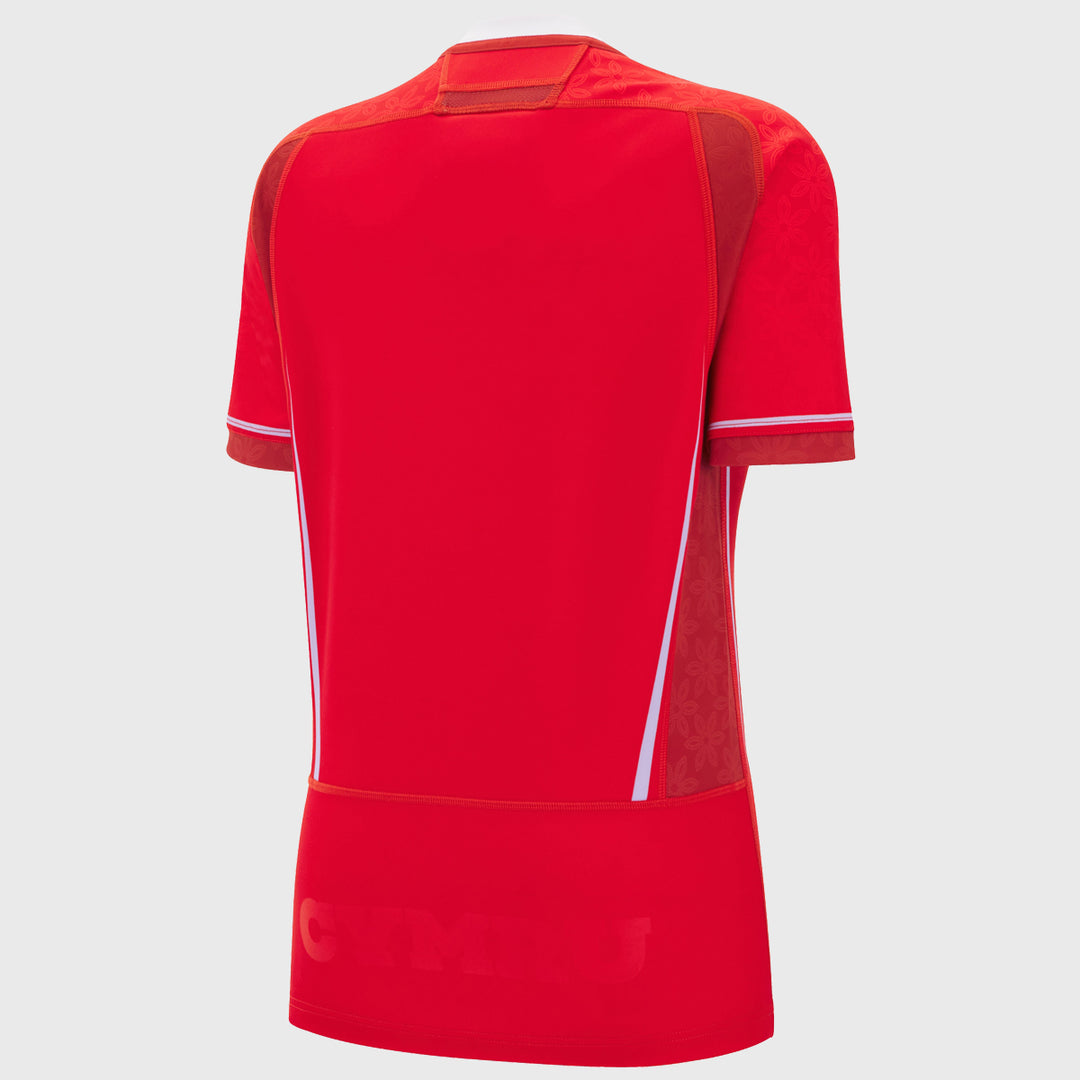 Macron Wales WRWC 2025 Women's Home Replica Shirt - Rugbystuff.com