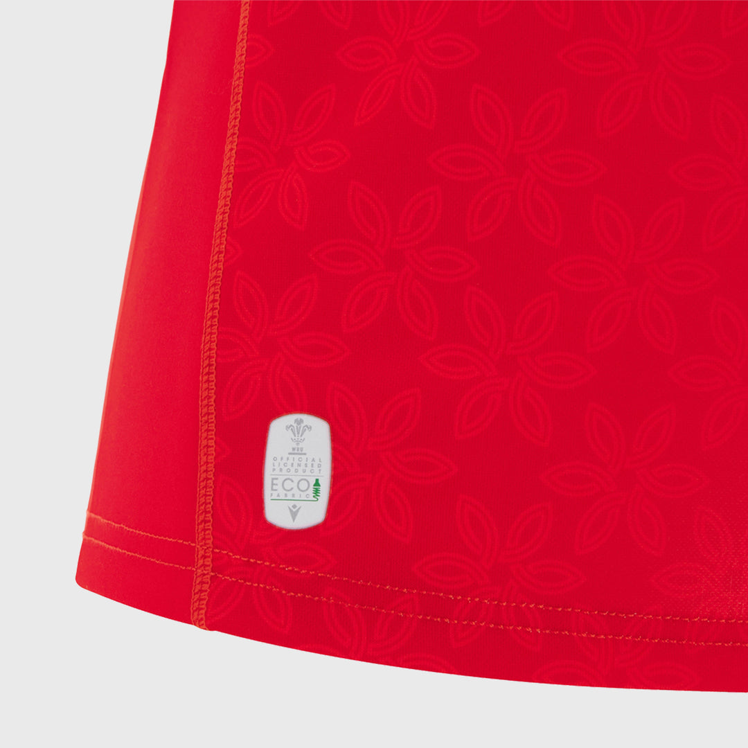 Macron Wales WRWC 2025 Women's Home Replica Shirt - Rugbystuff.com