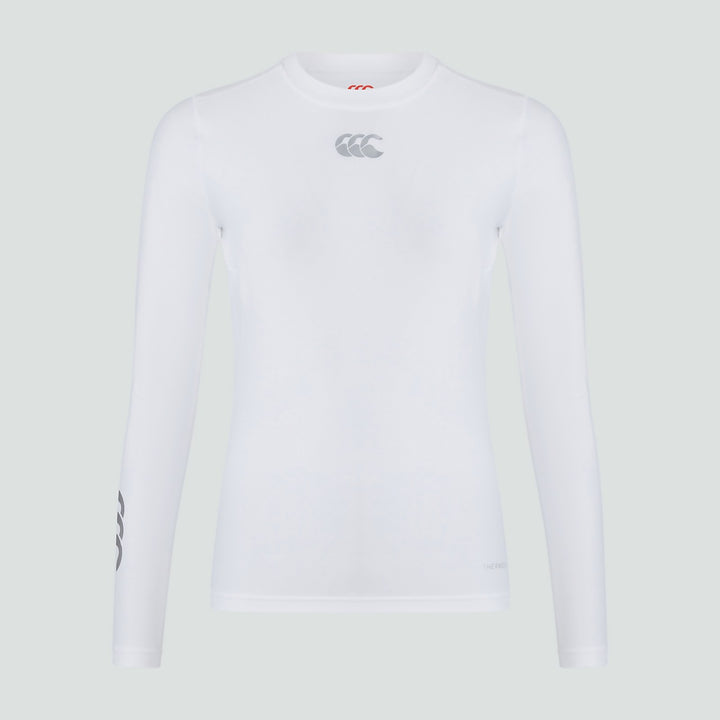 Canterbury Women's Thermoreg Baselayer Long Sleeve White - Rugbystuff.com