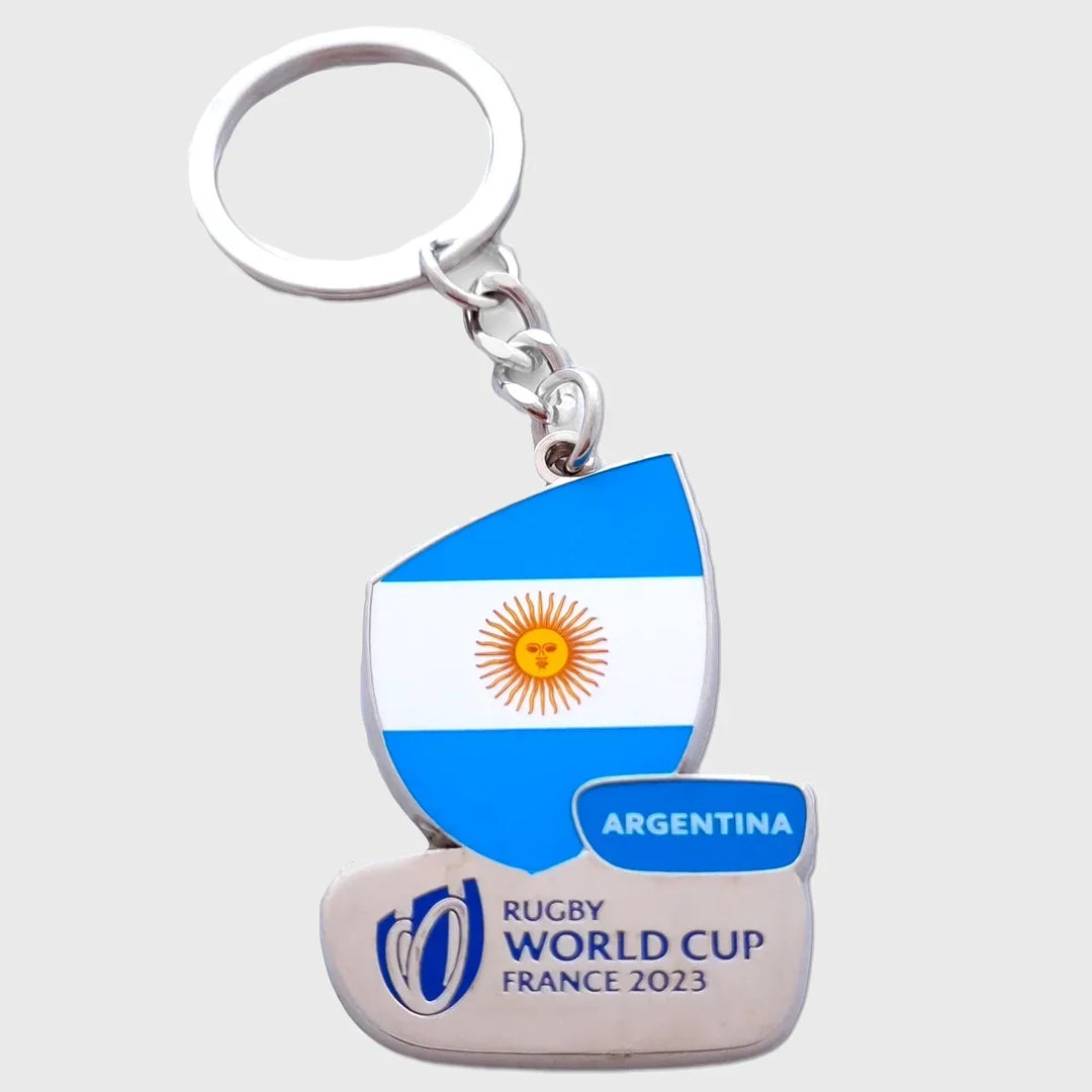 Argentina RWC 2023 Flag Keyring Official France 2023 Merchandise