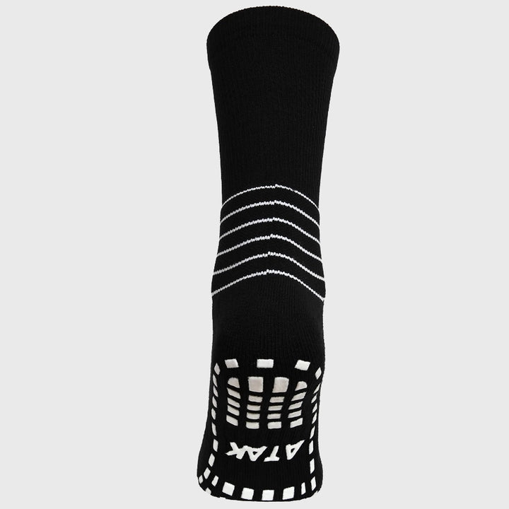 Atak Sports Compression Grip Socks Black - Rugbystuff.com