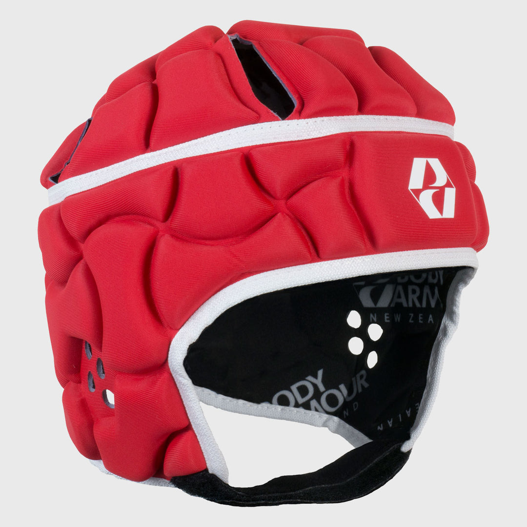 Body Armour Club Rugby Headguard Red - Rugbystuff.com