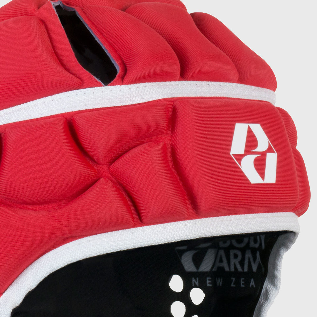 Body Armour Club Rugby Headguard Red - Rugbystuff.com