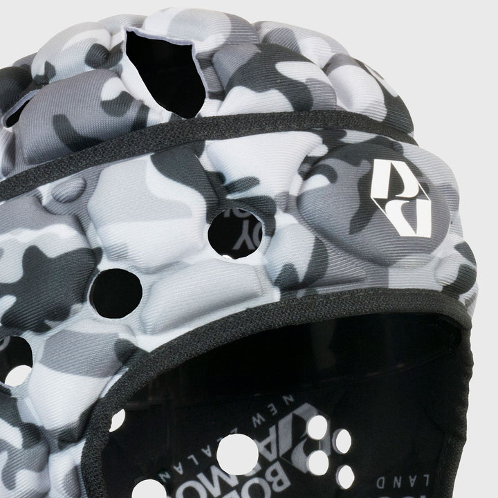 Body Armour Kid's Ventilator Rugby Headguard Camo Black - Rugbystuff.com