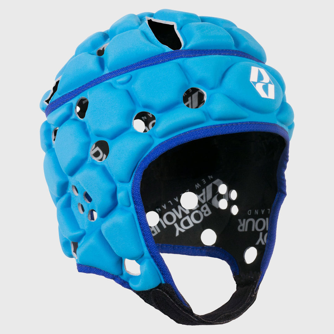 Body Armour Kid's Ventilator Rugby Headguard Mid Blue - Rugbystuff.com