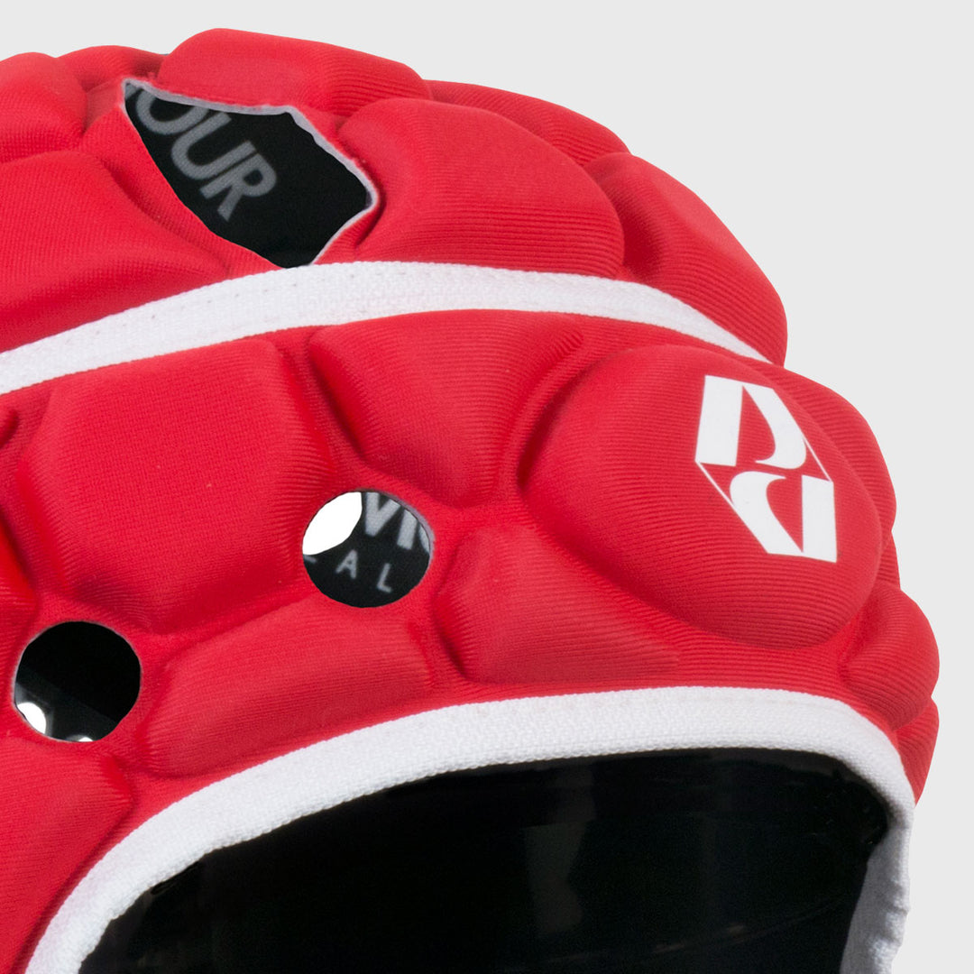 Body Armour Kid's Ventilator Rugby Headguard Red - Rugbystuff.com