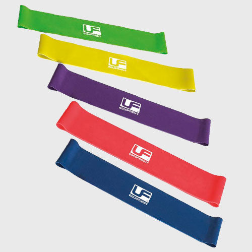 Urban Fitness Resistance Band Loop Pack of 5 - Rugbystuff.com