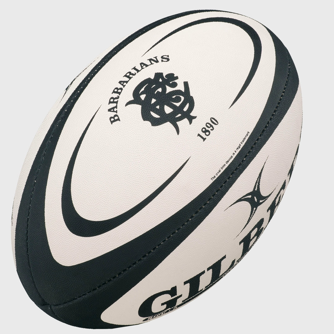 Gilbert Barbarians Replica Rugby Ball - Rugbystuff.com