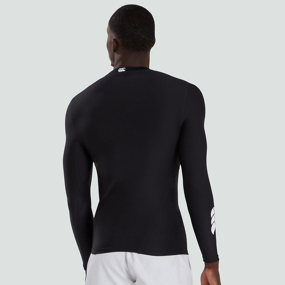 Canterbury Men's Thermoreg Baselayer Long Sleeve Black - Rugbystuff.com