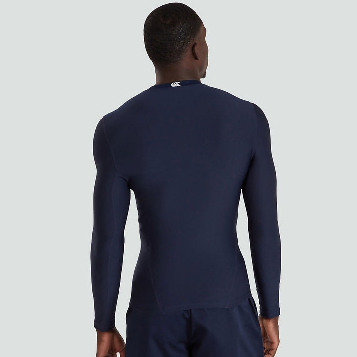 Canterbury Men's Thermoreg Baselayer Long Sleeve Navy - Rugbystuff.com