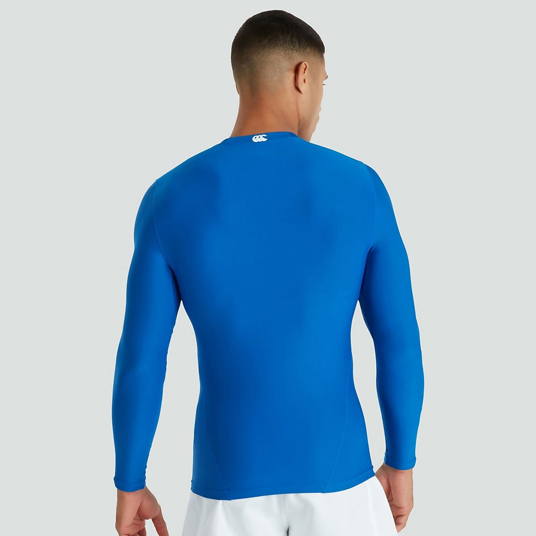 Canterbury Men's Thermoreg Baselayer Long Sleeve Olympian Blue - Rugbystuff.com