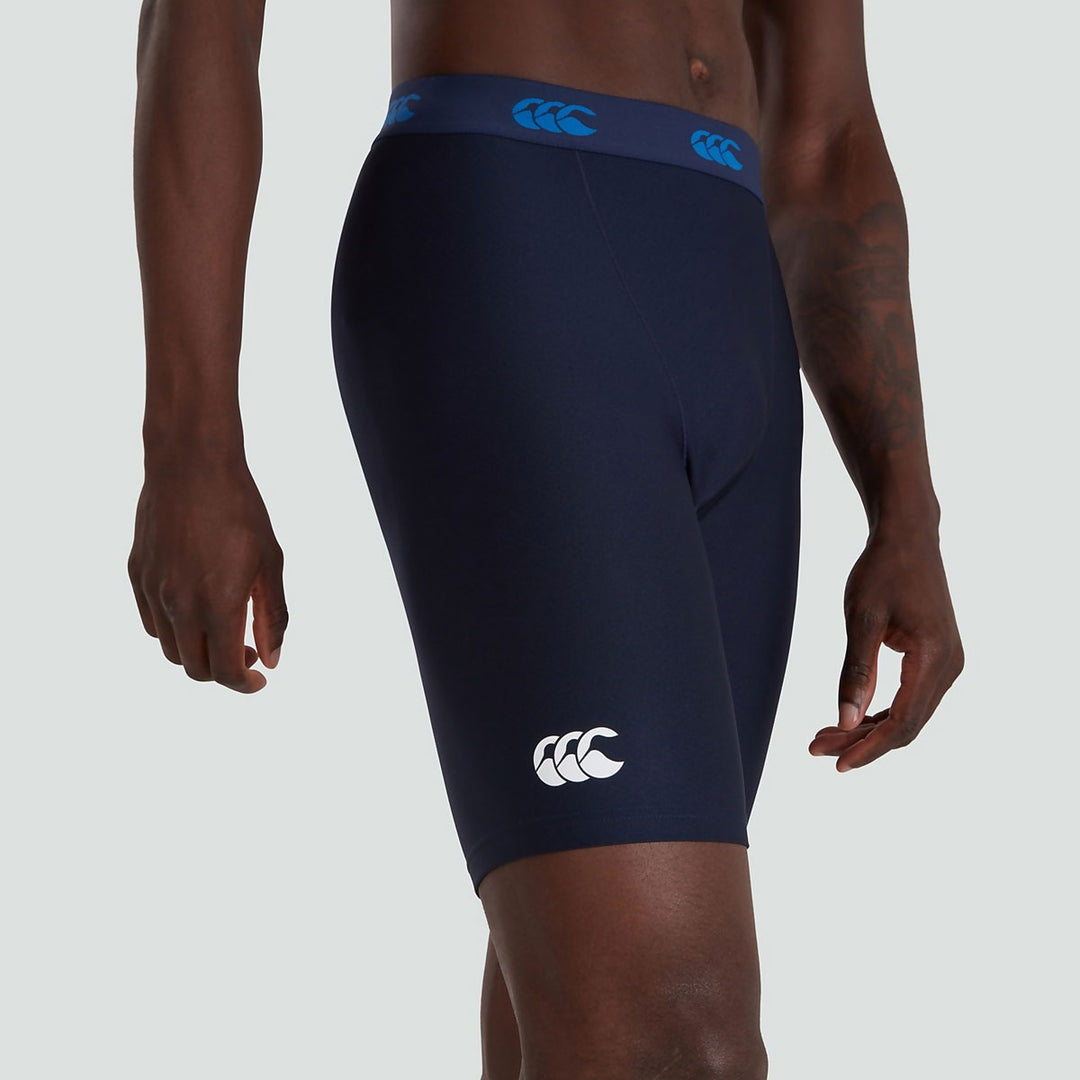 Canterbury Thermoreg Baselayer Shorts Navy - Rugbystuff.com