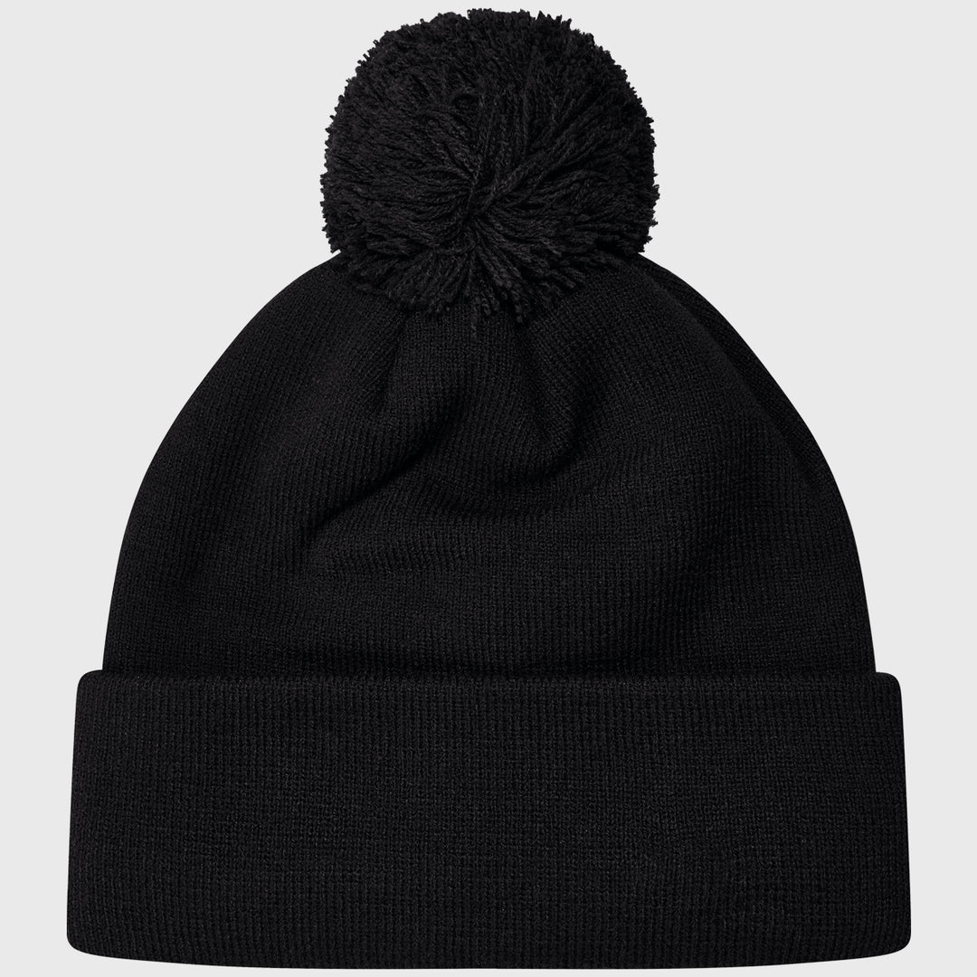 Canterbury Bobble Beanie Hat Black - Rugbystuff.com