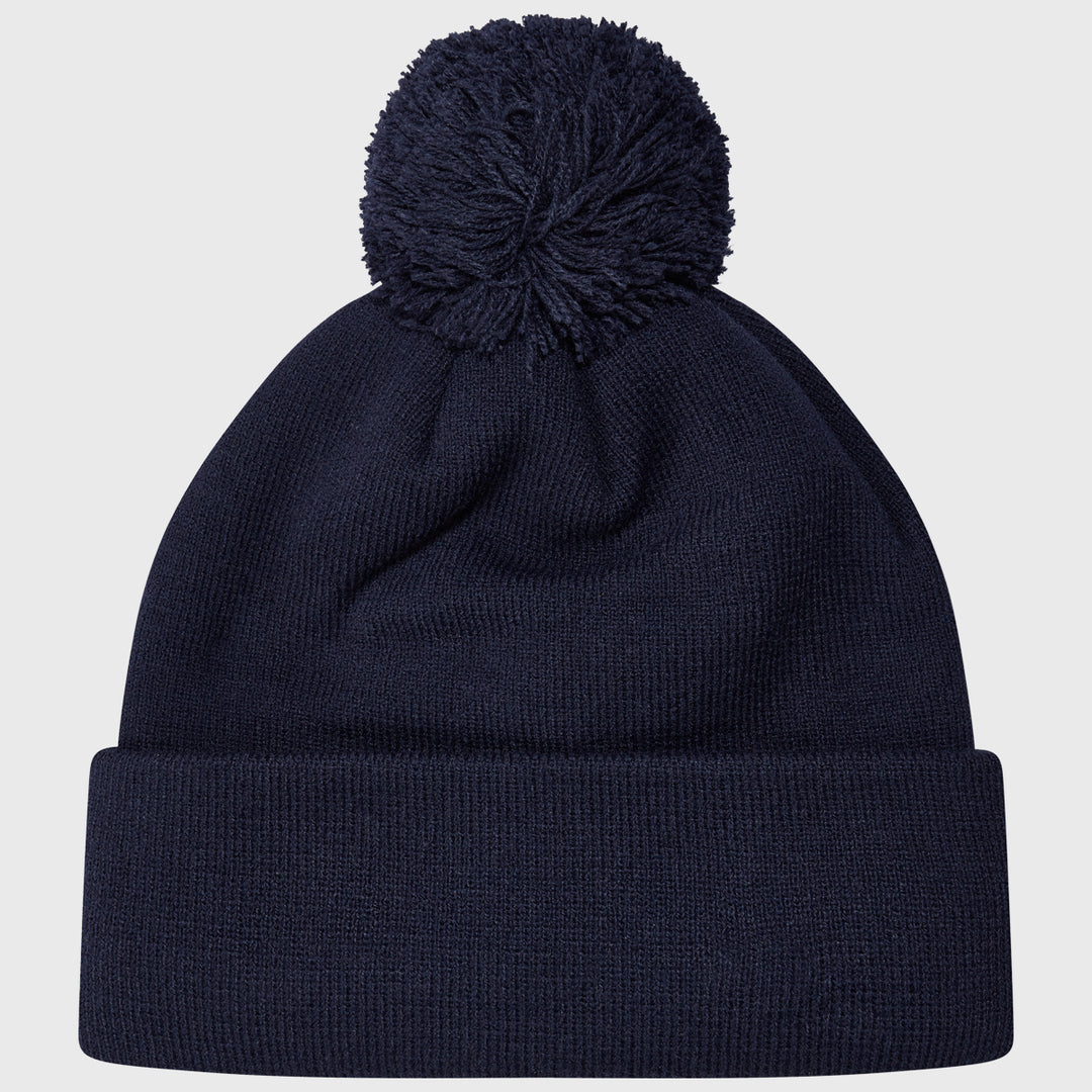 Canterbury Bobble Beanie Hat Navy - Rugbystuff.com