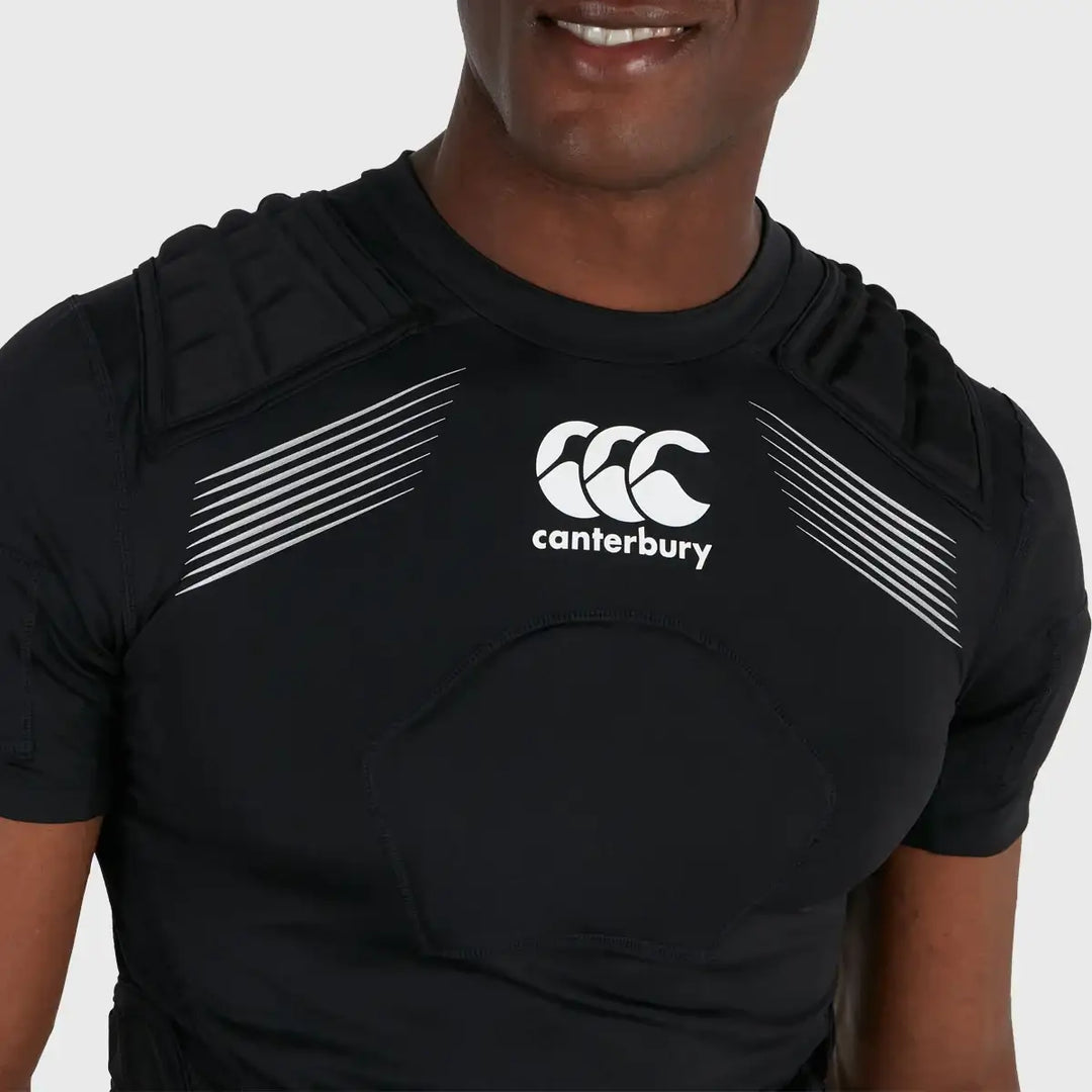 Rib Protection For Rugby Canterbury Elite Rugby Protection Vest Black – Rugbystuff.com