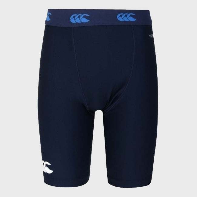 Canterbury Kid's Thermoreg Baselayer Shorts Navy - Rugbystuff.com