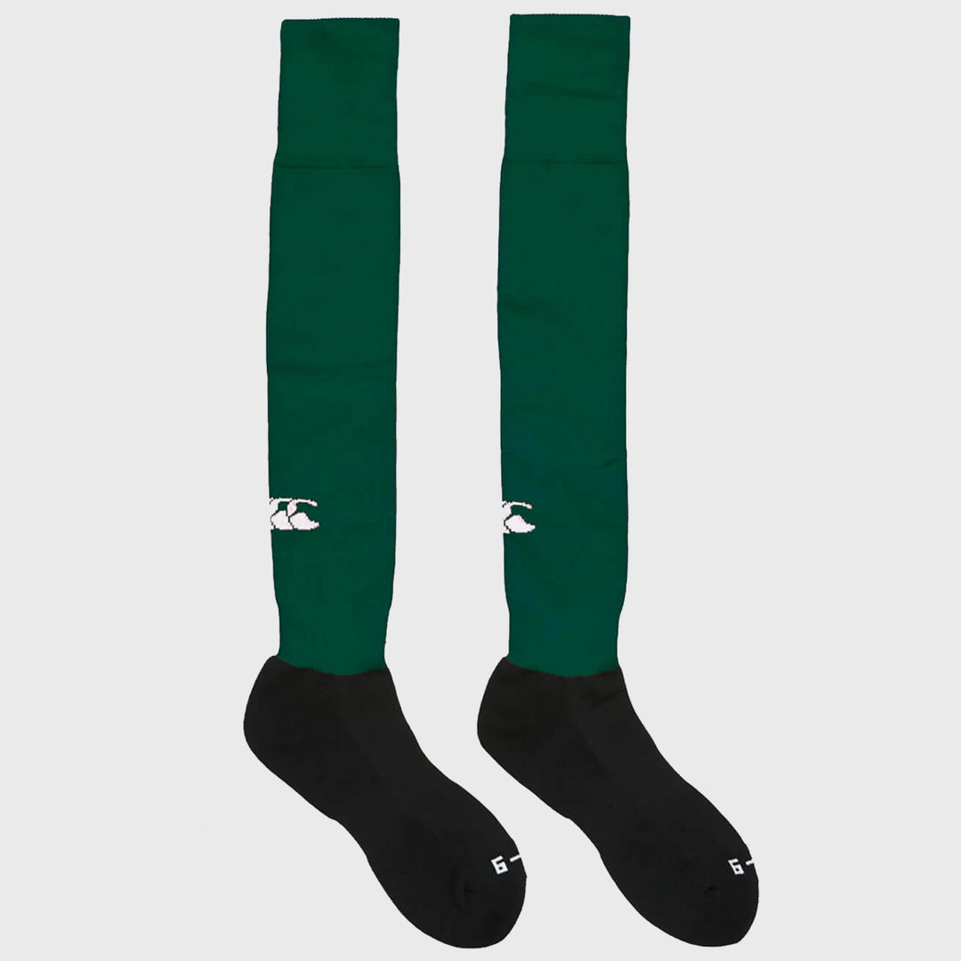 Canterbury Team Rugby Socks Forest Green - Rugbystuff.com