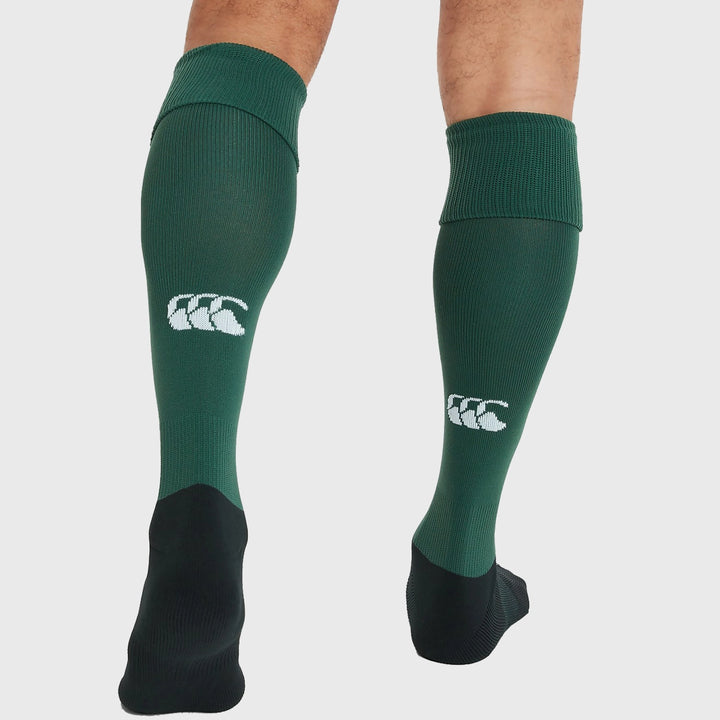 Canterbury Team Rugby Socks Forest Green - Rugbystuff.com