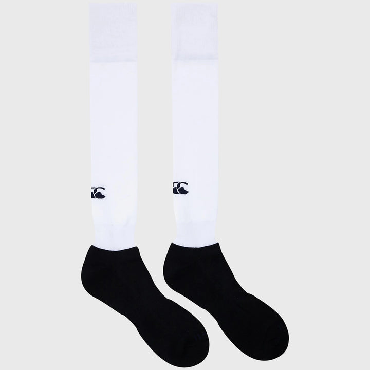 Canterbury Team Rugby Socks White - Rugbystuff.com