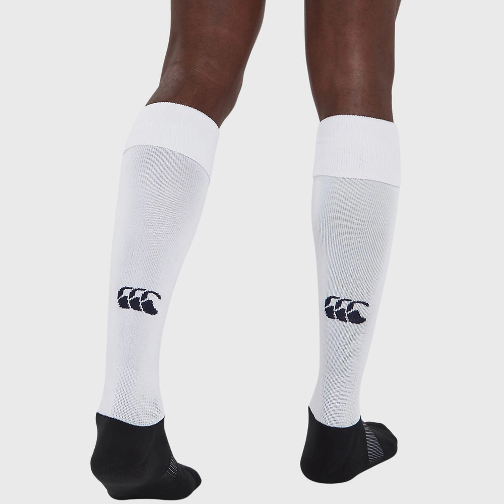 Canterbury Team Rugby Socks White - Rugbystuff.com