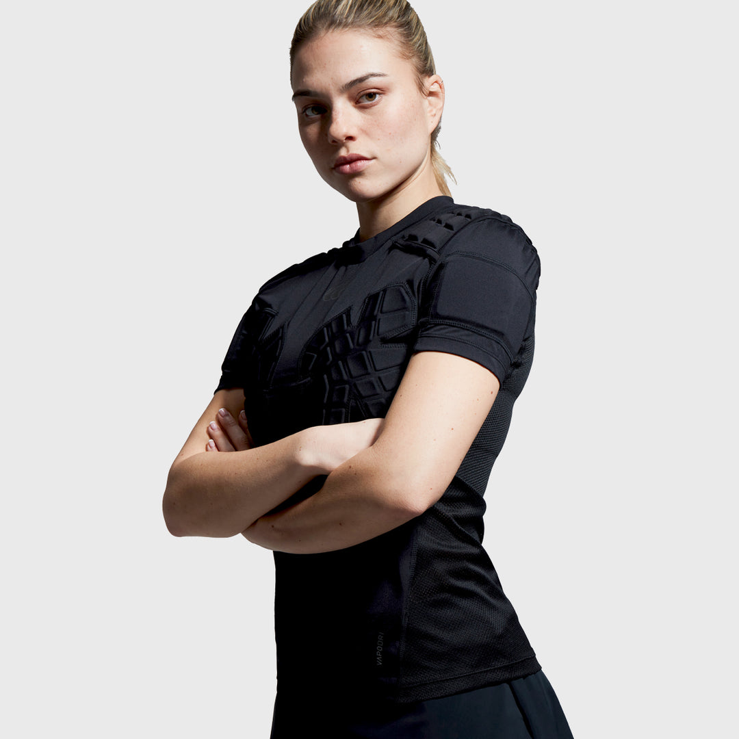 Canterbury Women's Pro Rugby Protection Vest Black - Rugbystuff.com