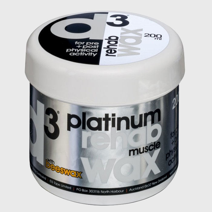 D3 Silver Platinum Rehab Wax - Rugbystuff.com