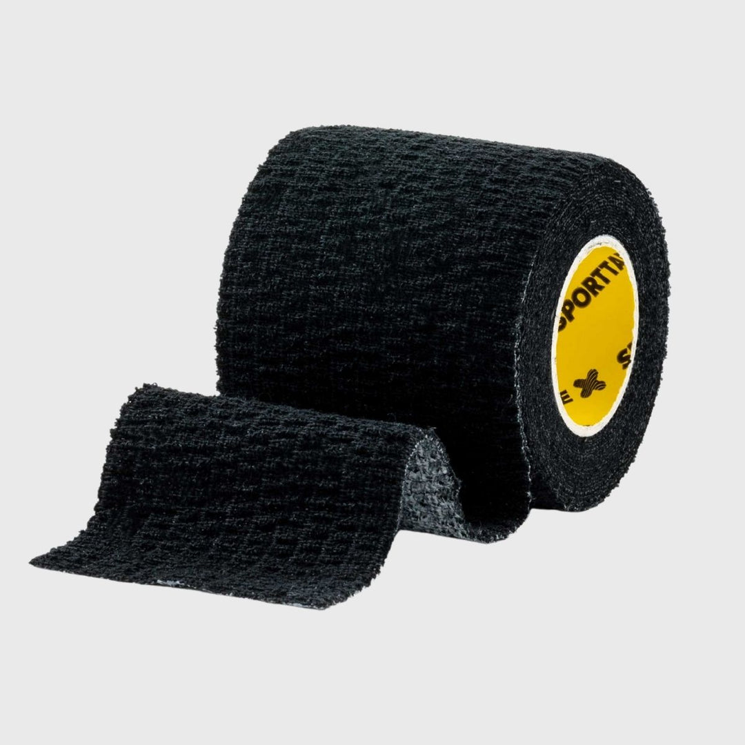 SportTape EAB Tape Black 5cm x 4.5m - Rugbystuff.com