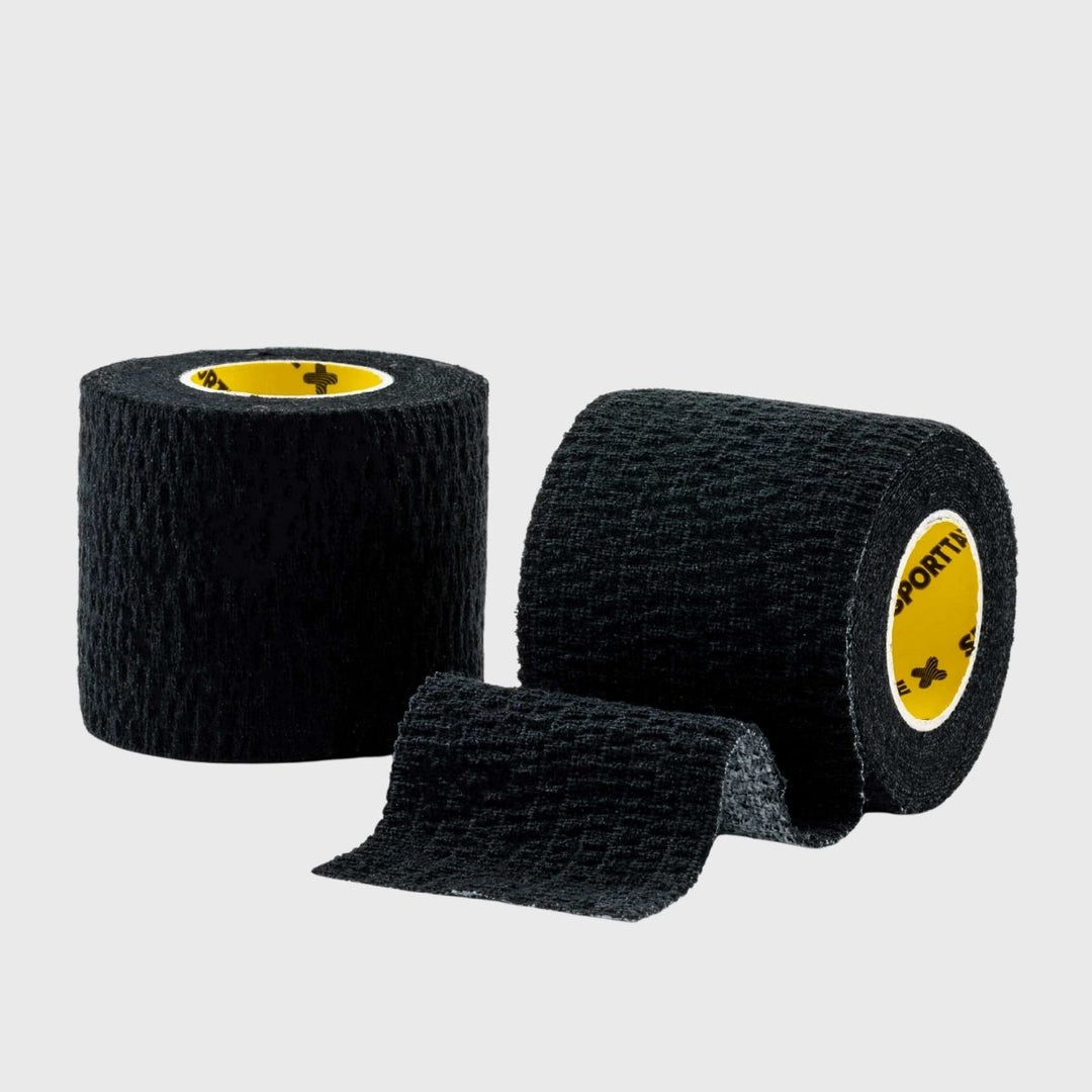 SportTape EAB Tape Black 5cm x 4.5m - Rugbystuff.com