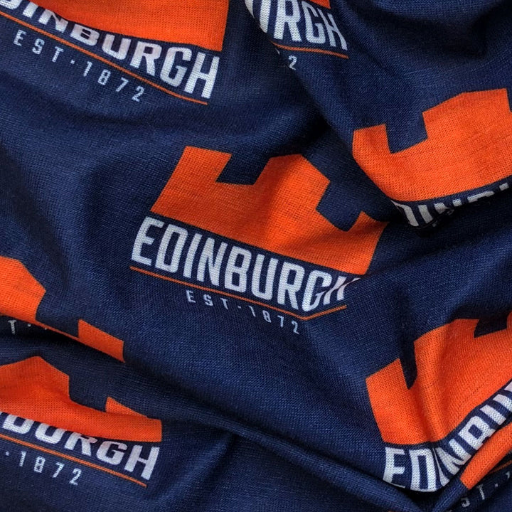 Bawbags Edinburgh Rugby Multi Sleeve Buff Navy/Orange - Rugbystuff.com