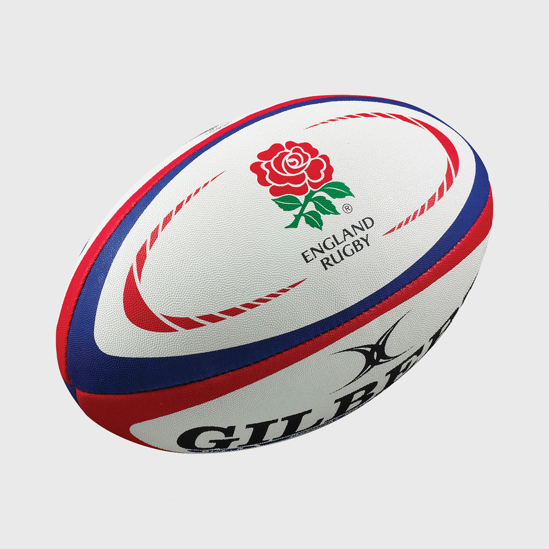 Gilbert England Replica Midi Rugby Ball - Rugbystuff.com