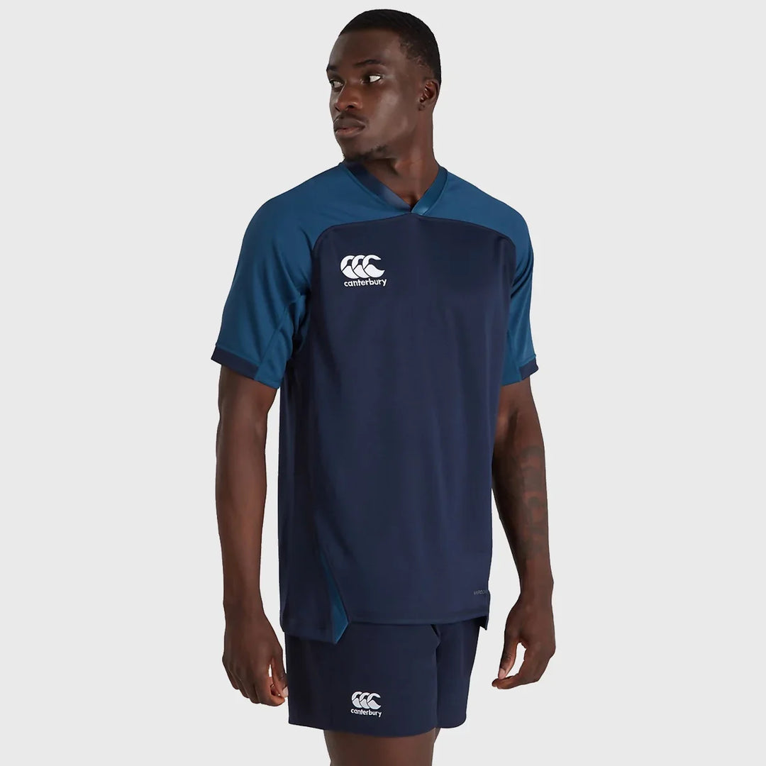 CCC Canterbury Men s Evader Vapodri Rugby Training Jersey Navy Blue
