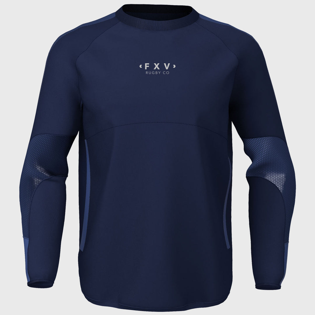 Kid's Rugby Training Contact Top Navy - Rugbystuff.com