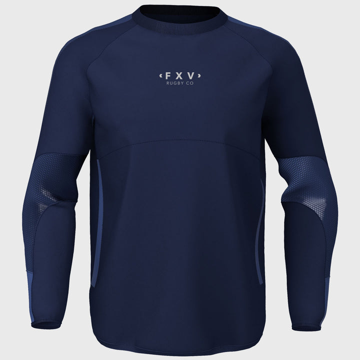 FXV Rugby Co Rugby Training Contact Top Navy - Rugbystuff.com